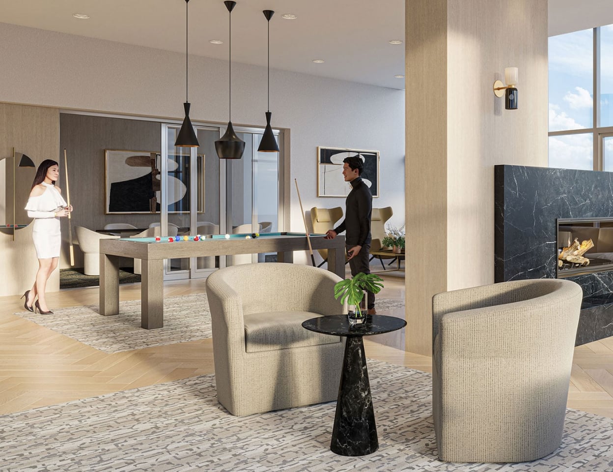 Precidia amenities